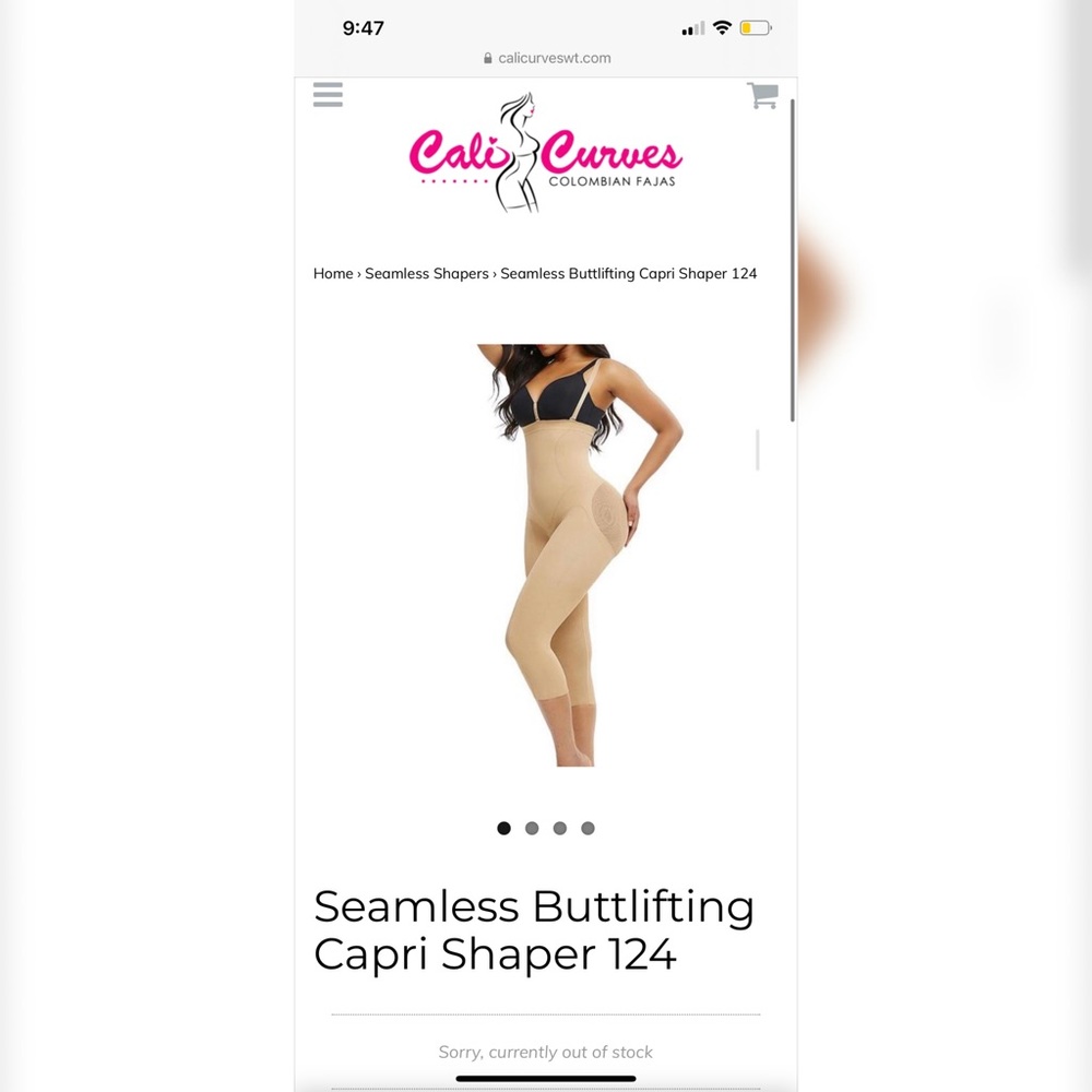 Cali Curves Seamless Shaper